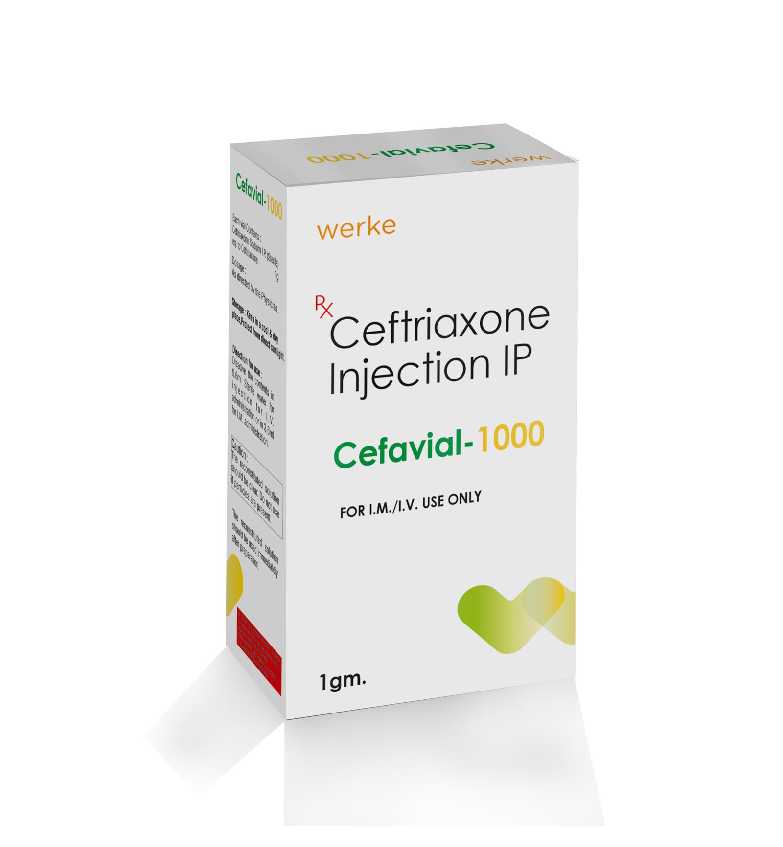 Ceftriaxone 1000 mg Injection