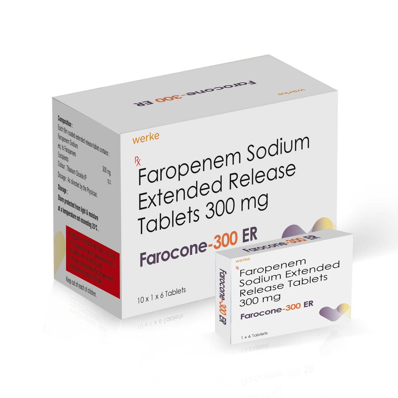 Faropenam Sodium Sustained Release Tablets 300Mg