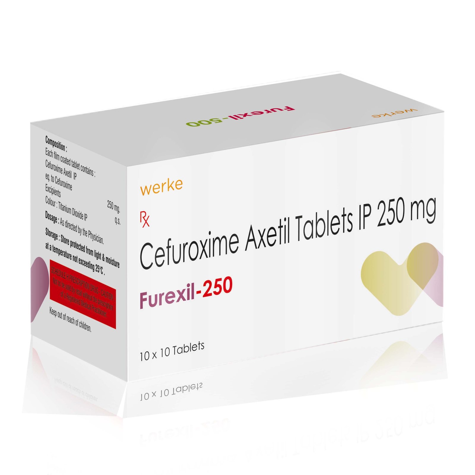 Cefuroxime Axetil Tablets IP 250Mg