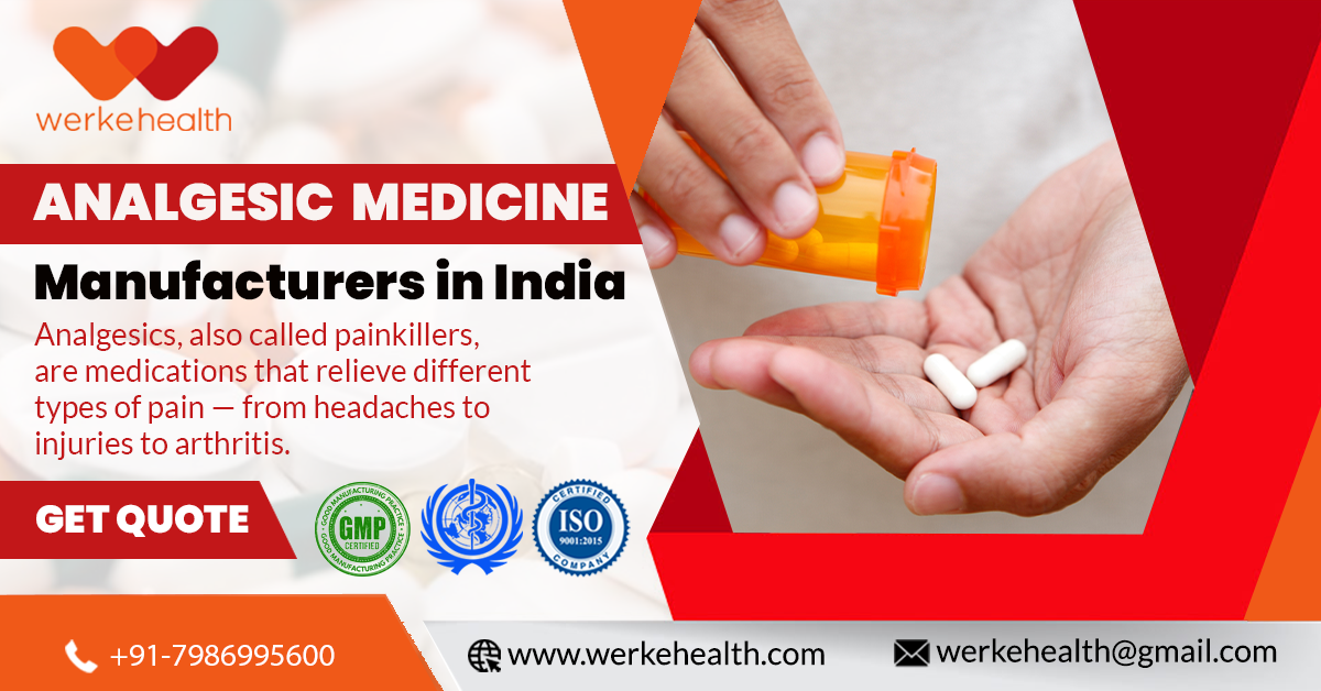 Analgesic Medicine Manufacturers in India | Werke Health