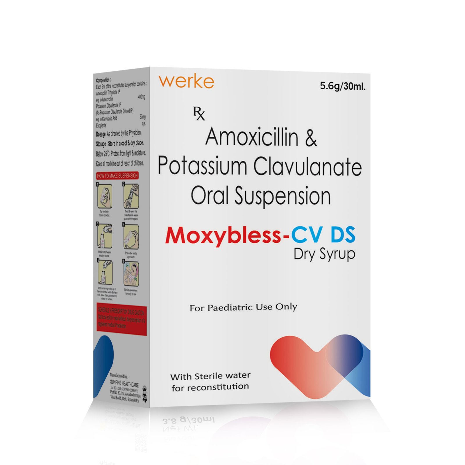 Amoxycillin Potassium Clavulanate Oral Suspension