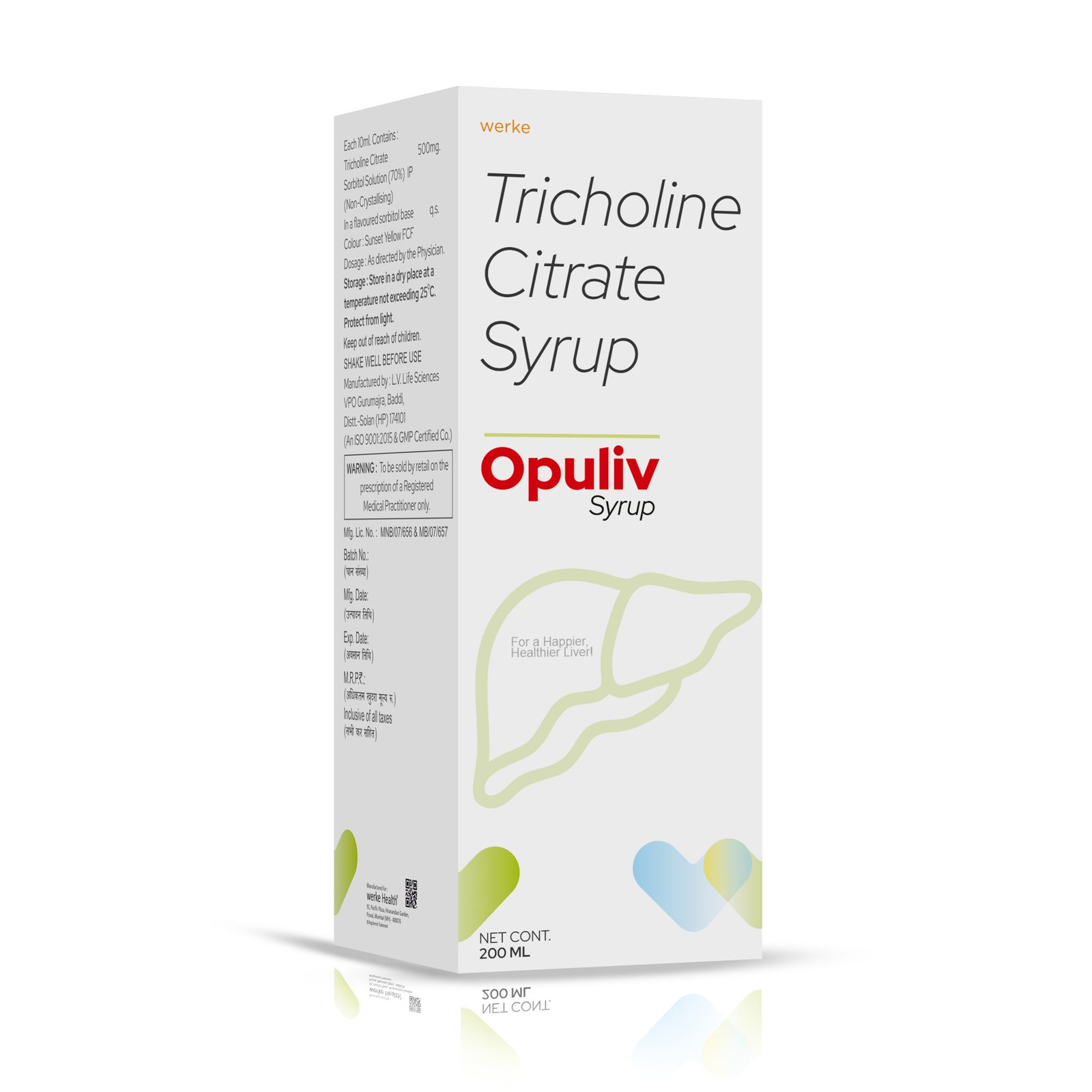 Tricholine Citrate Syrup