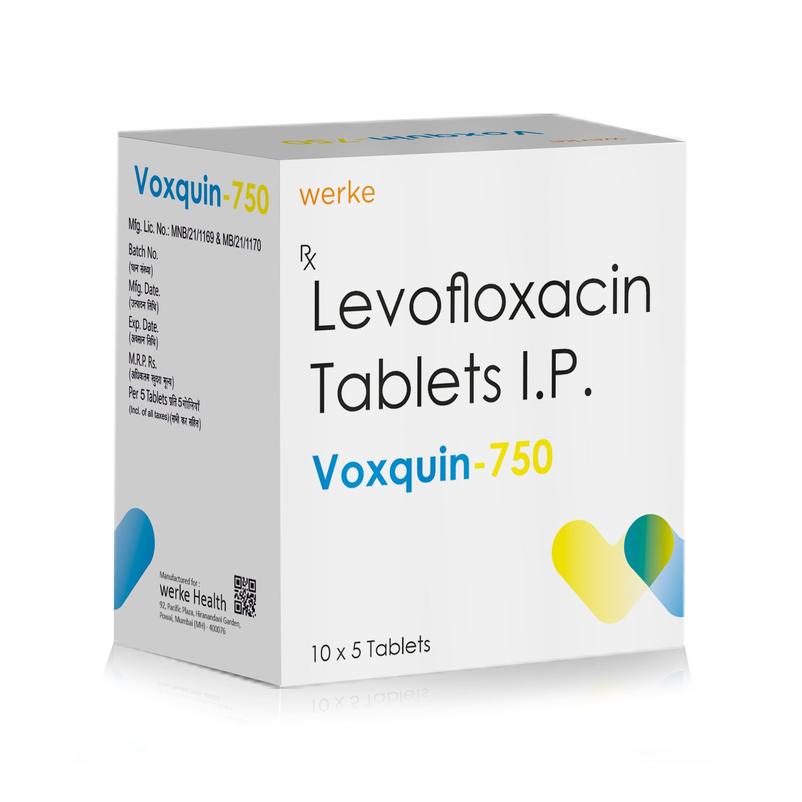 Levofloxacin Tablets I.P. 750Mg