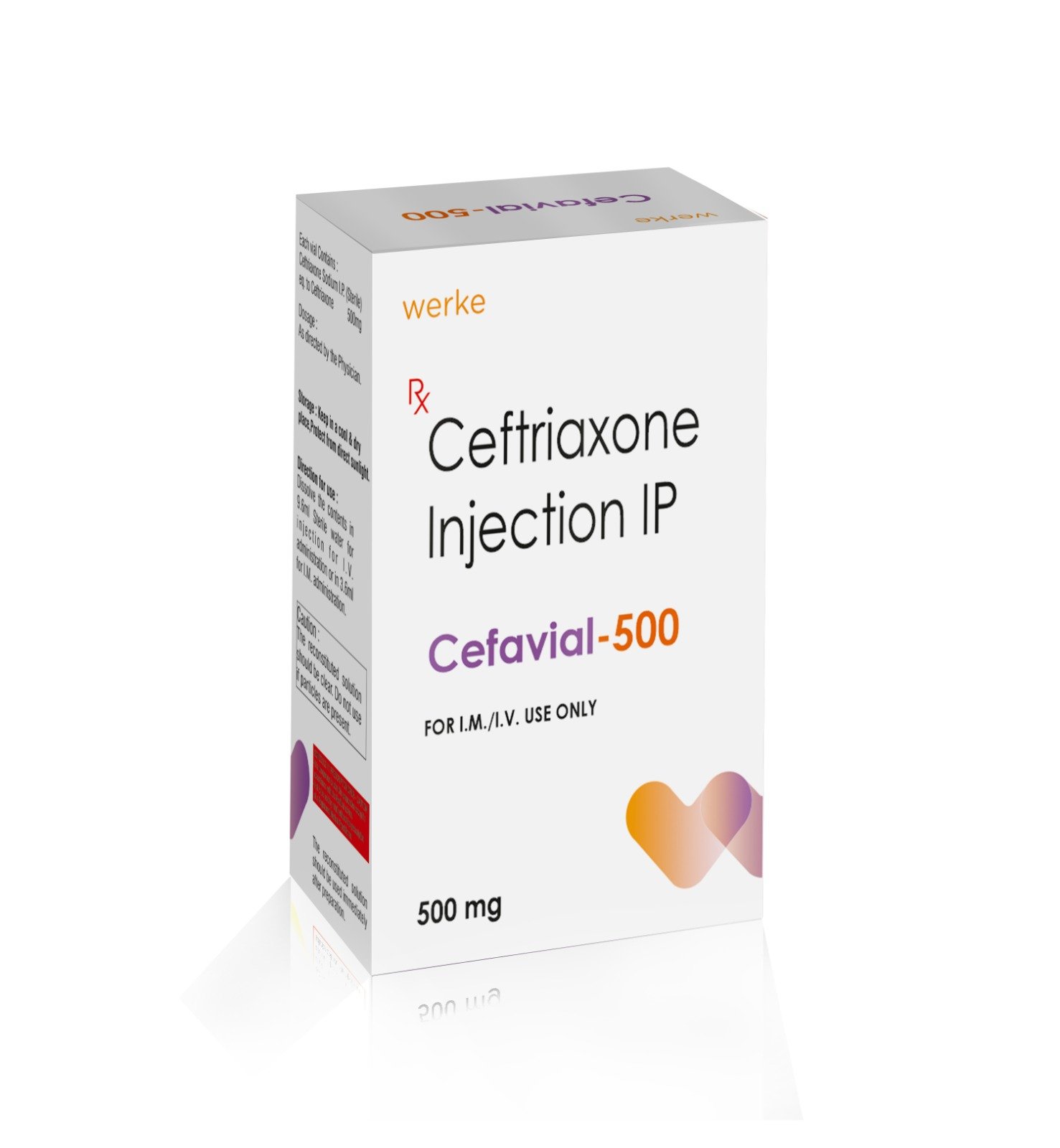Ceftriaxone 500Mg Injection