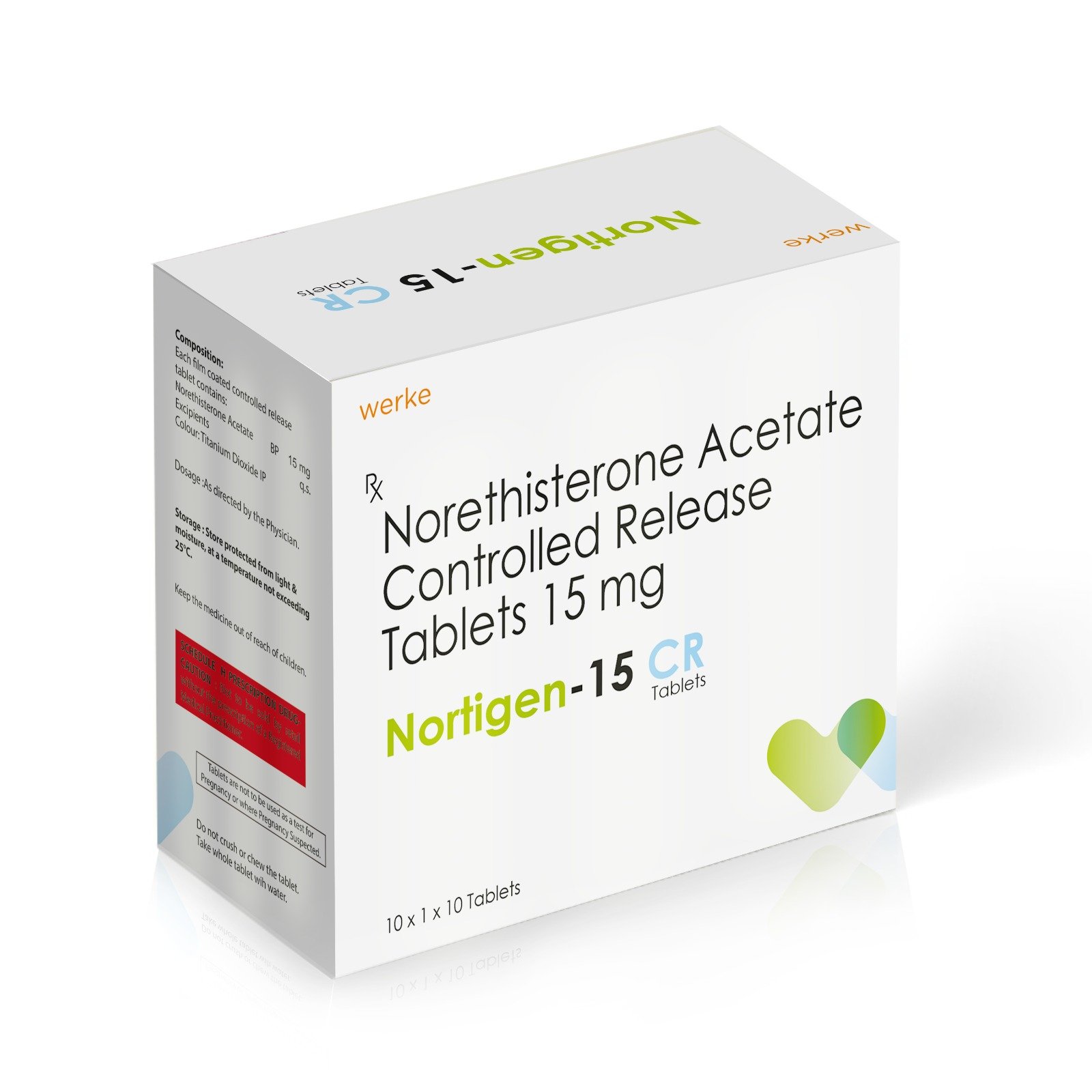 Norethisterone Acetate Controlled Release Tablets 15Mg - Werke Health