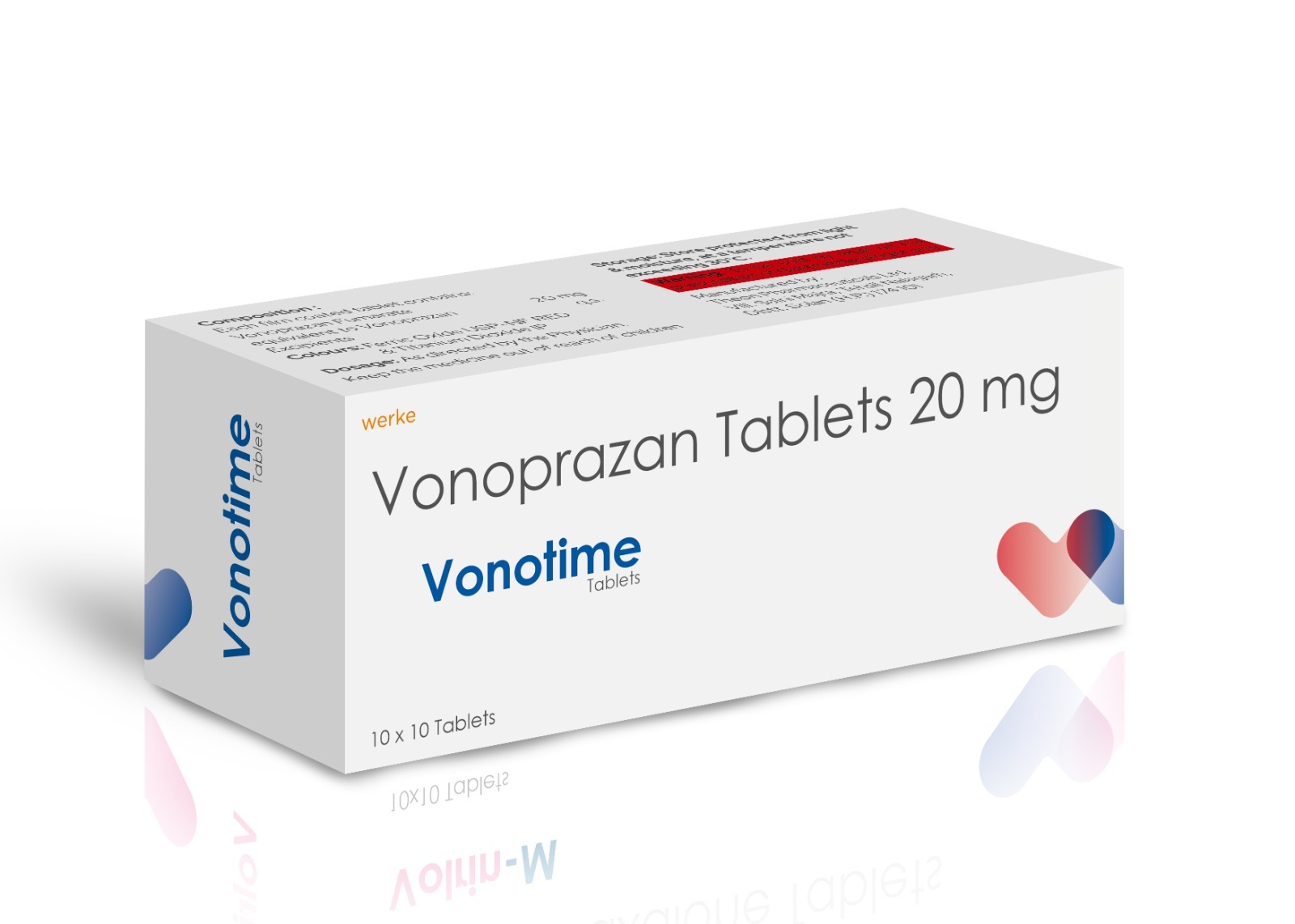 Vonoprazan Tablets 20 MG - VONOTIME TABLETS - Werke Health Care